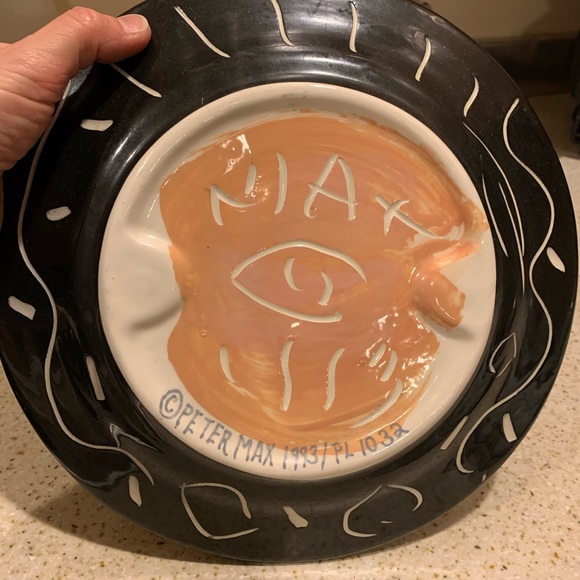 Peter Max artist plate - Picture 2 of 2